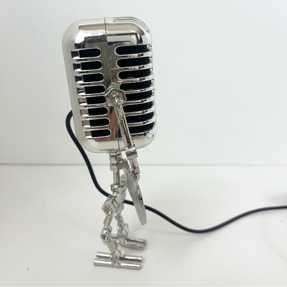 Steam Punk Microphone Man Light Decor Night Light - Picture 10 of 12